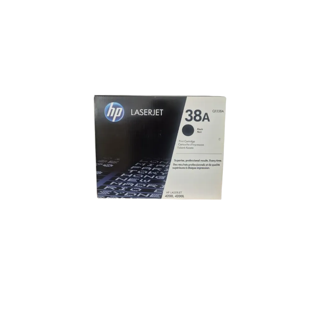 HP 38A Schwarz Toner-Kartusche