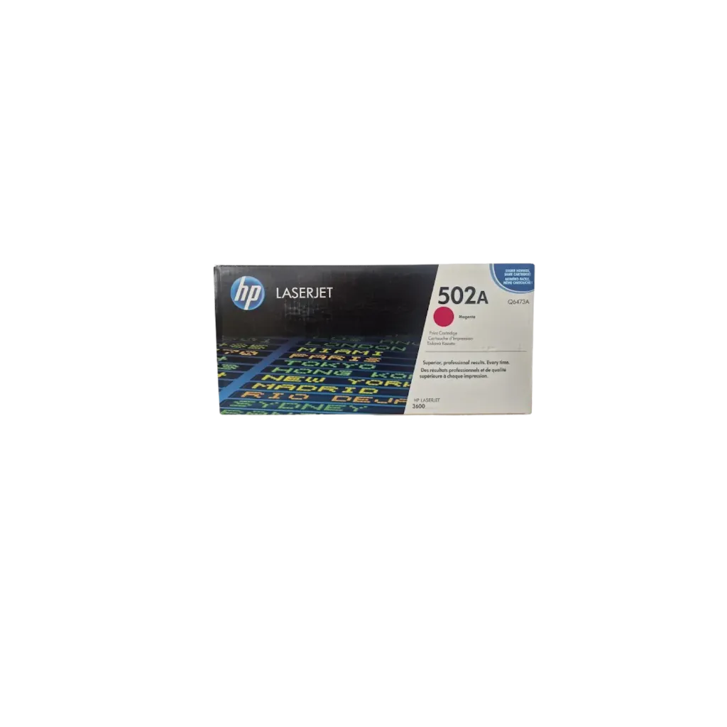 HP 502A Magenta Toner Cartridge (Q6473A)