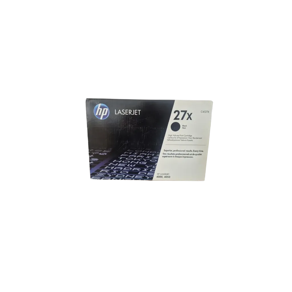 HP 27X Black Toner Cartridge High Yield (C4127X)