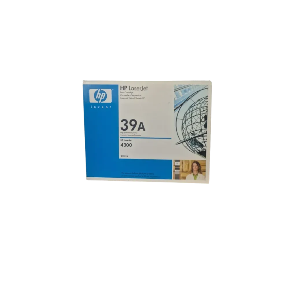 HP 39A Black Toner Cartridge