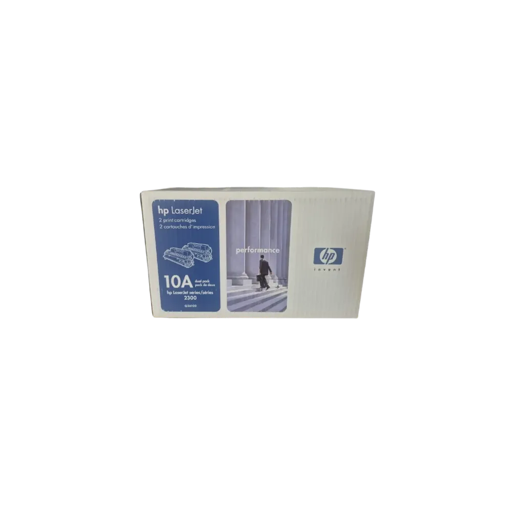 HP 10A Black Toner Cartridge Dual Pack