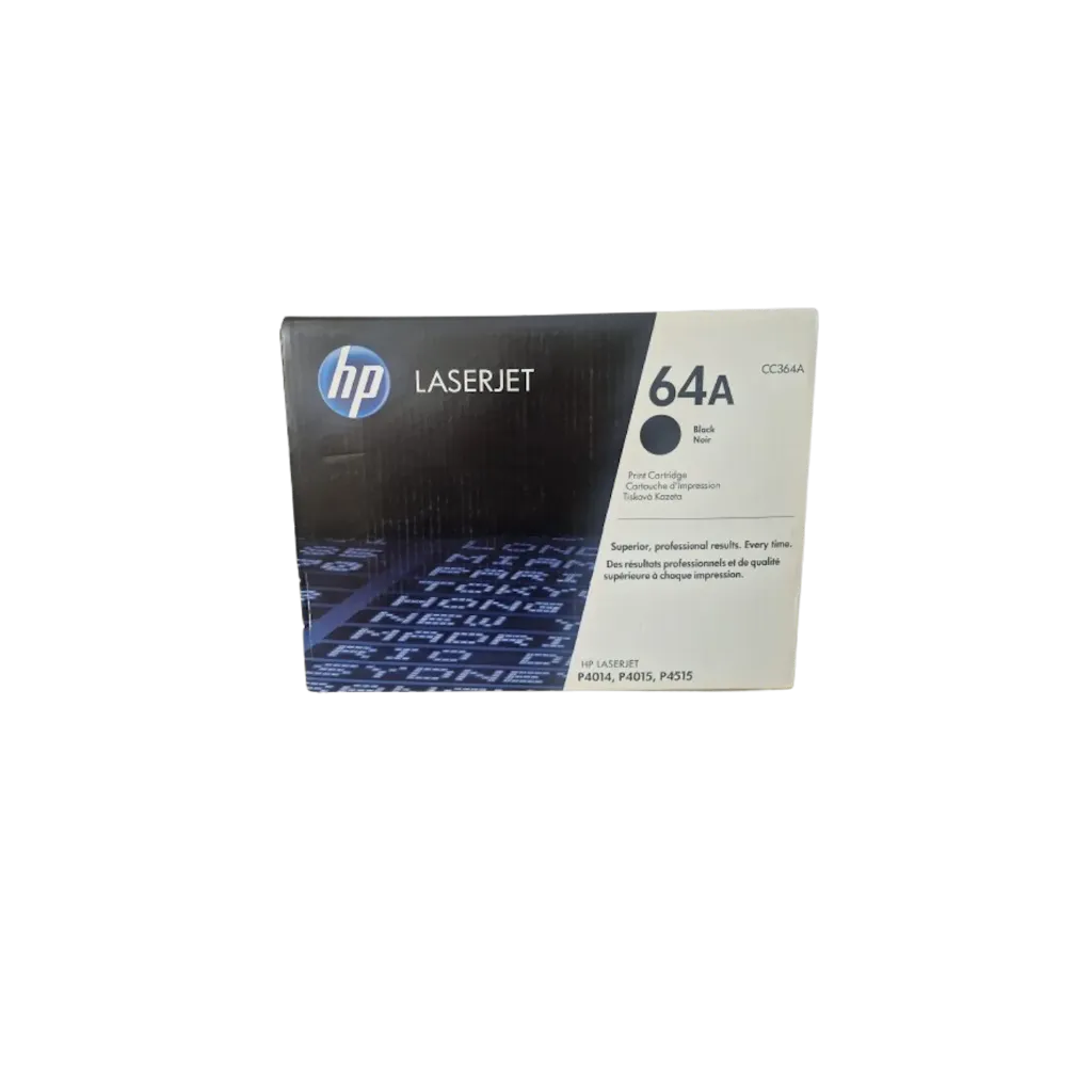 HP 64A Black Toner Cartridge