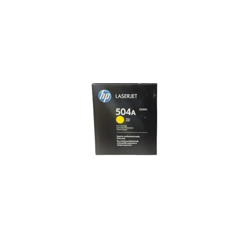 HP 504A Yellow Toner Cartridge