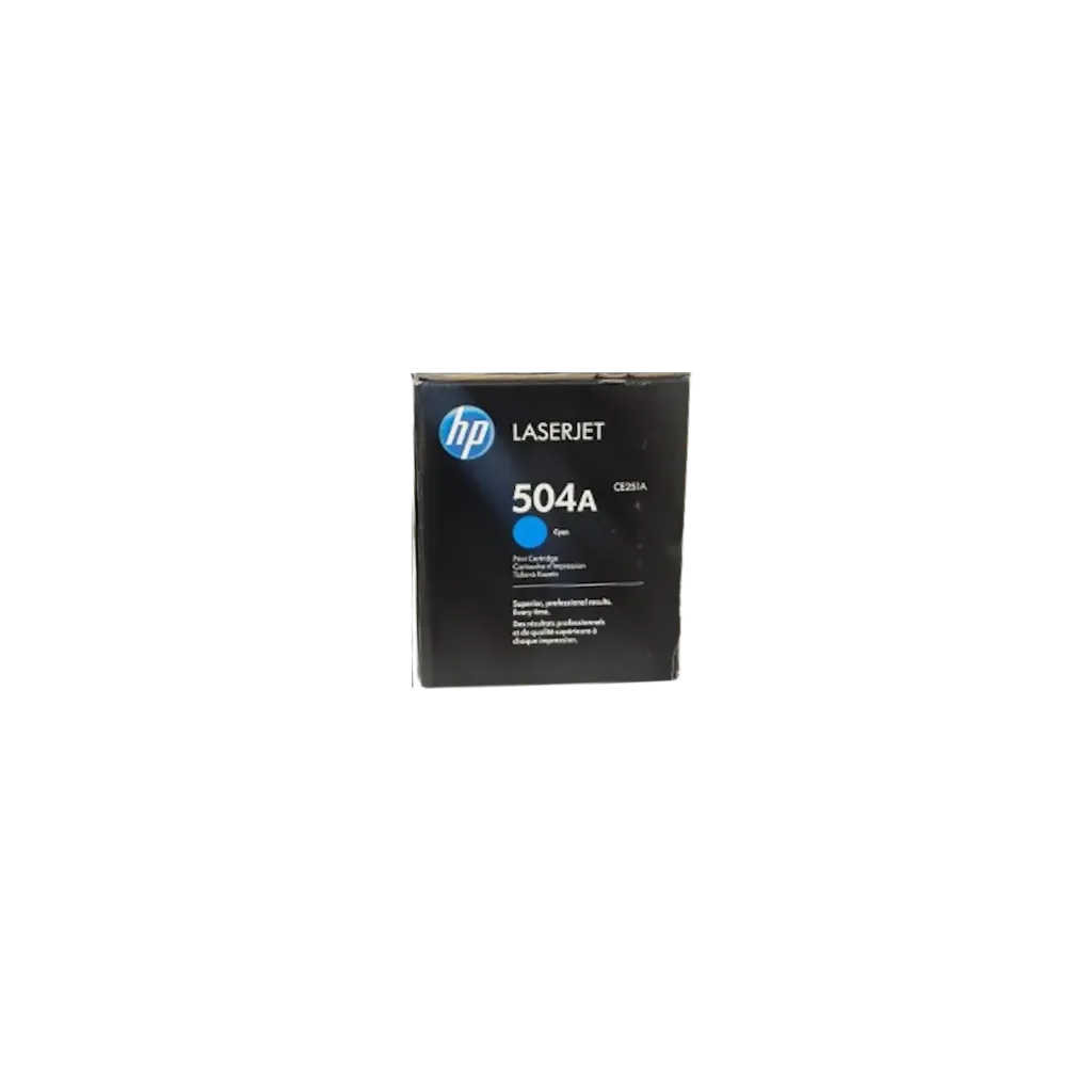 HP 504A Cyan Toner Cartridge