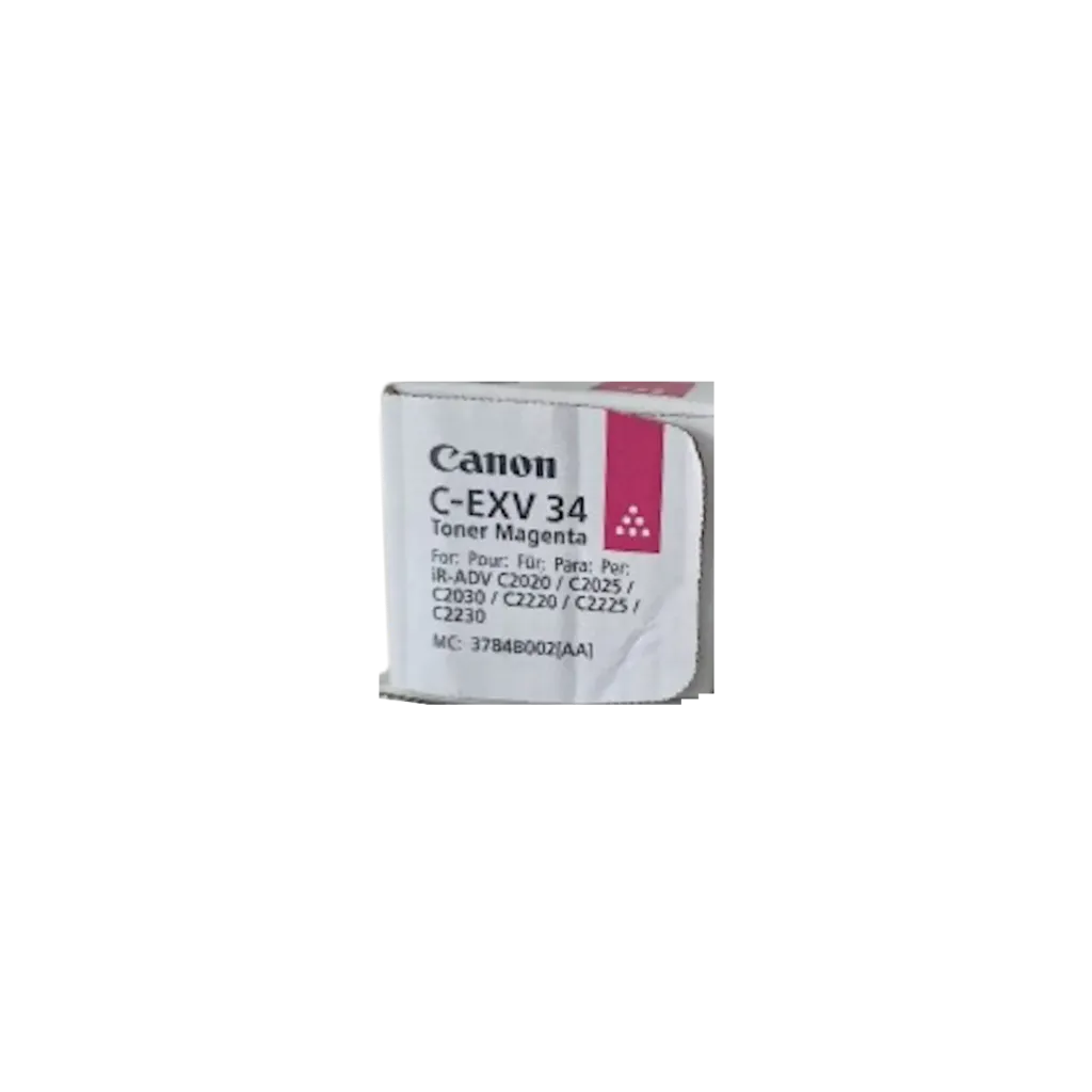 Canon C-EXV34 Magenta Toner Cartridge (3784B002AA)