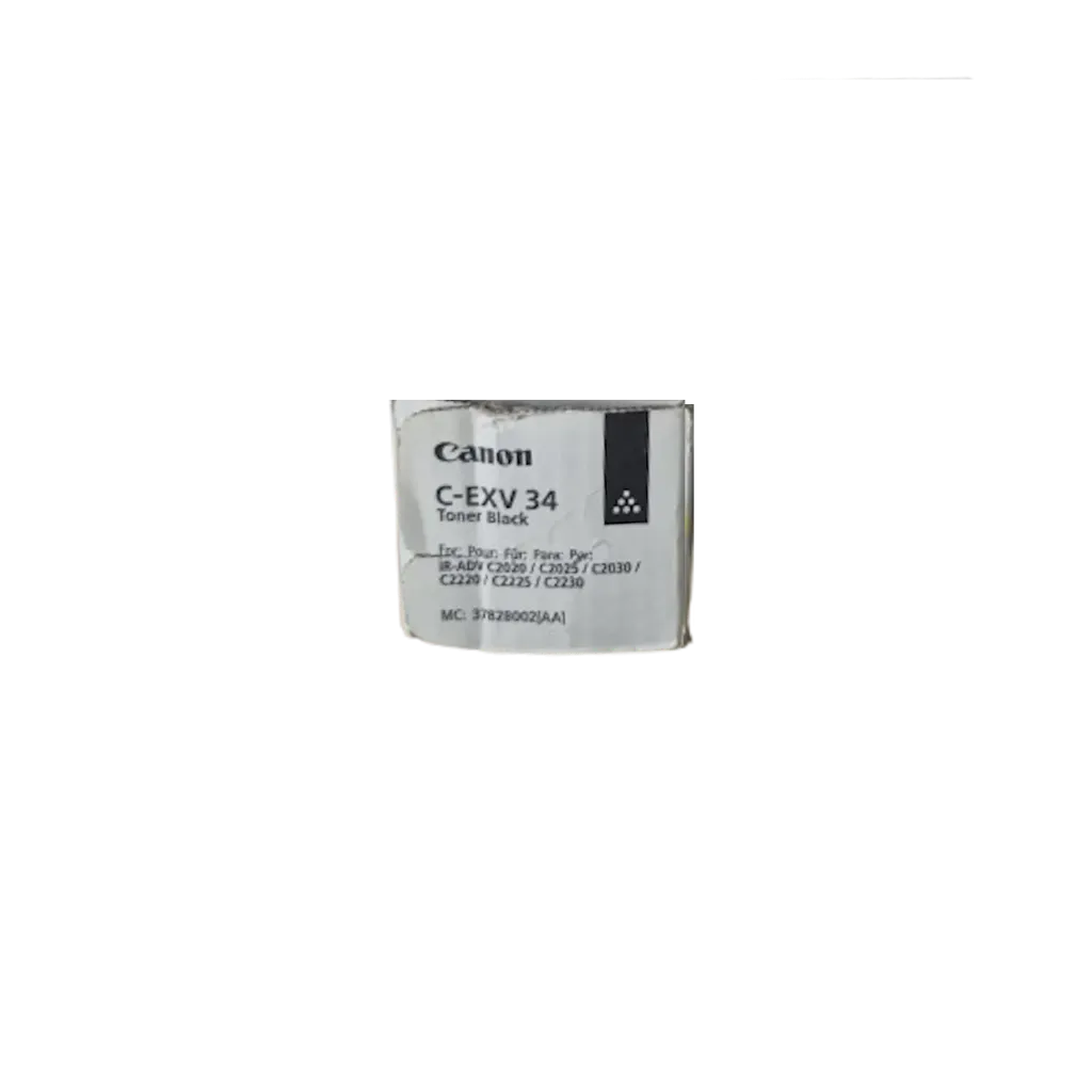 Canon C-EXV34 Black Toner Cartridge (3782B002AA)