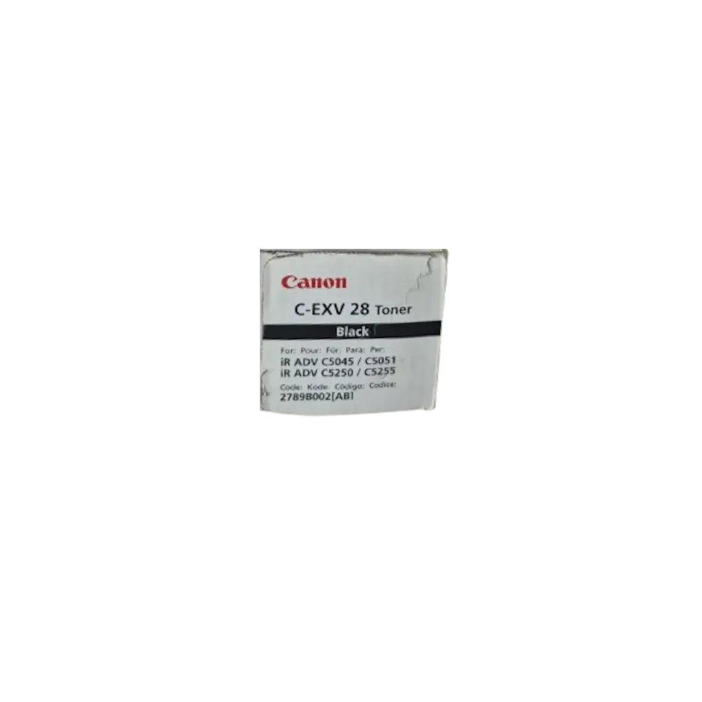 Canon C-EXV28 Black Toner Cartridge (2789B002AB)