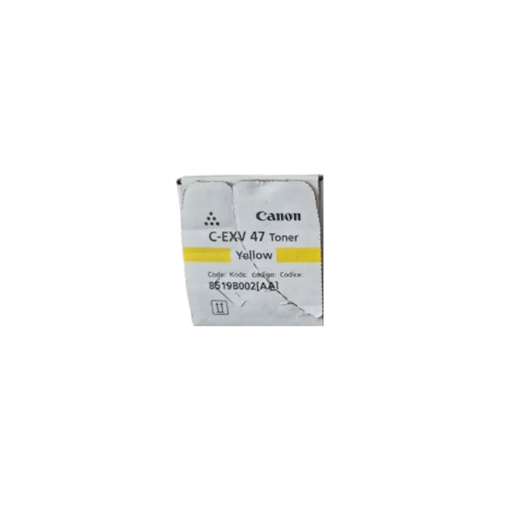 Canon C-EXV47 Yellow Toner Cartridge (8519B002AA)