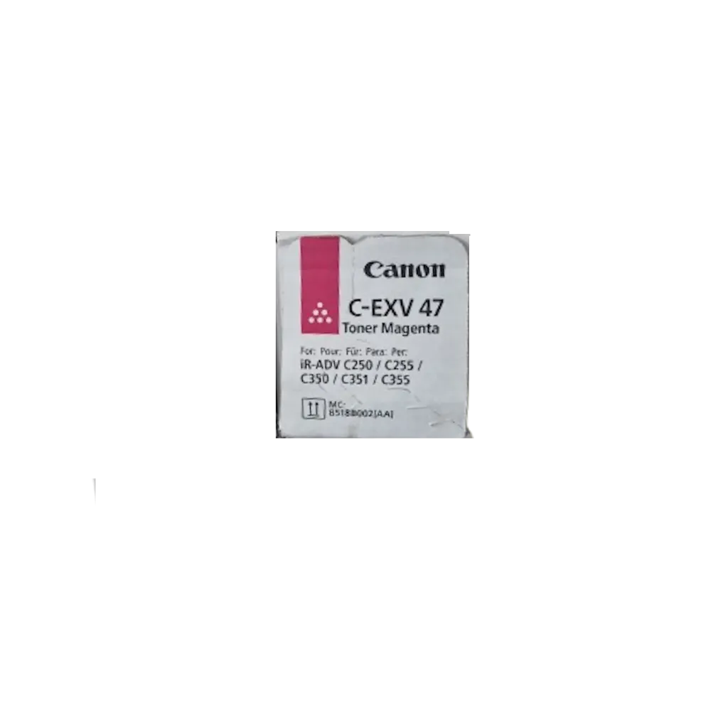 Canon C-EXV47 Magenta Toner Cartridge (8518B002AA)