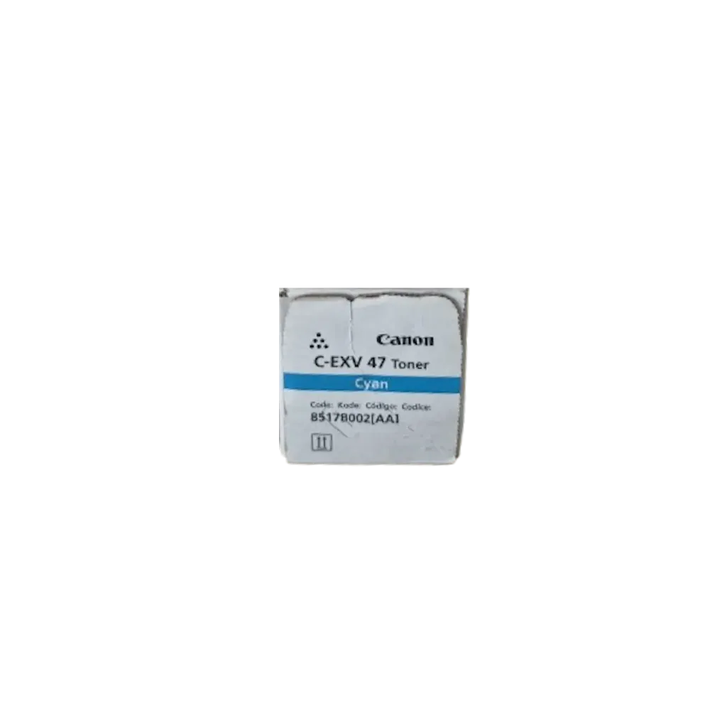Canon C-EXV47 Cyan Toner Cartridge (8517B002AA)